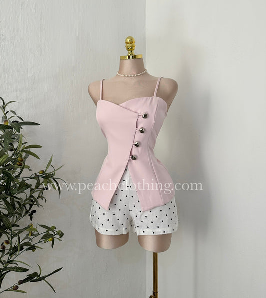 Blusa Buttons Pink