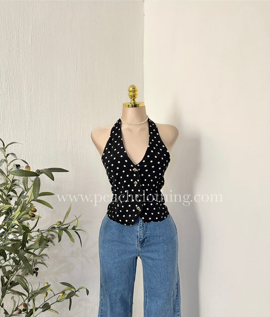 Top Halter Polka