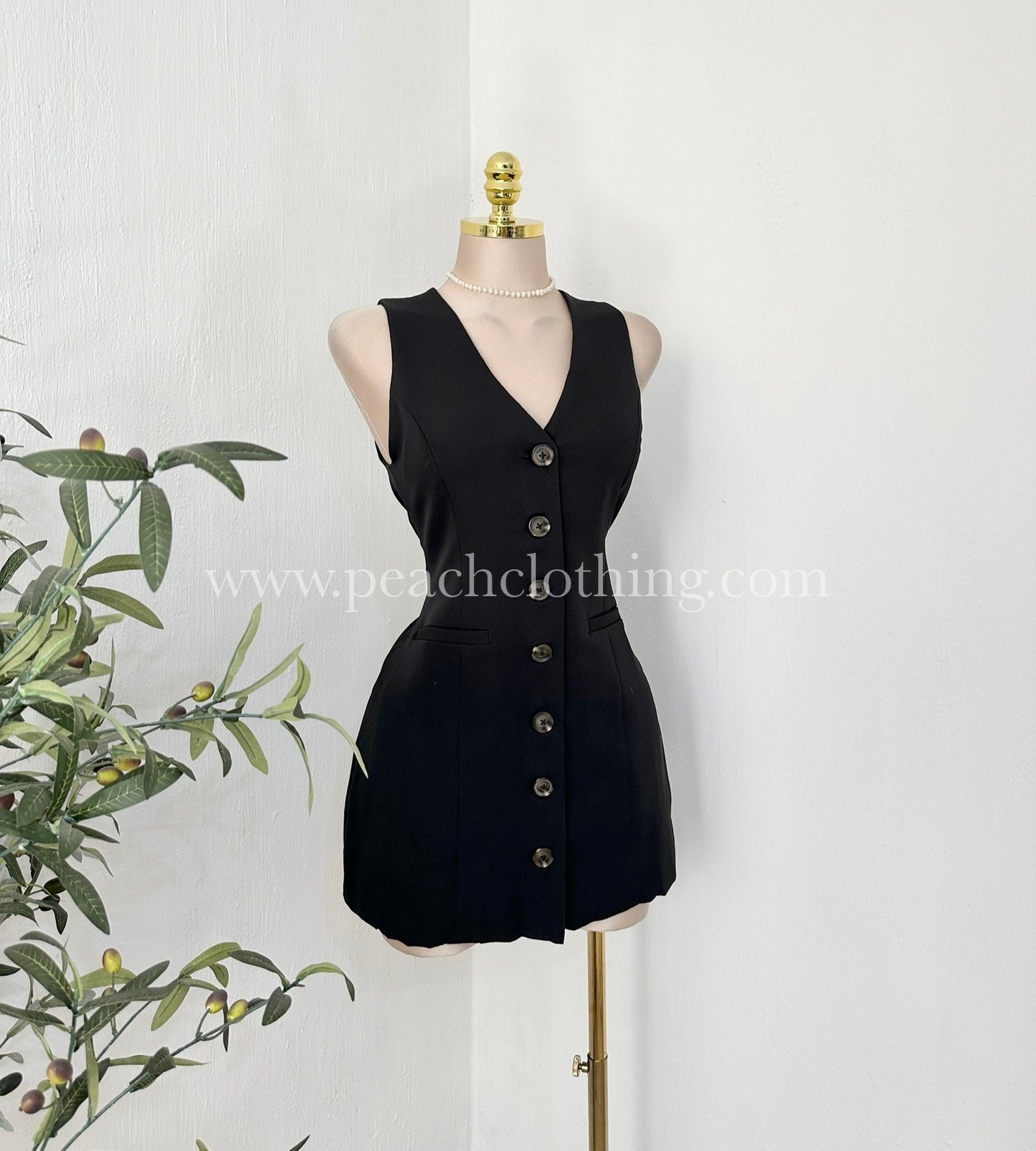 Vestido Tailor Black
