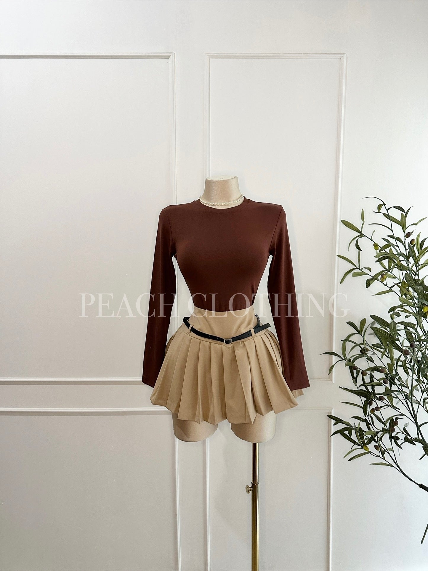 Falda tablones cinto