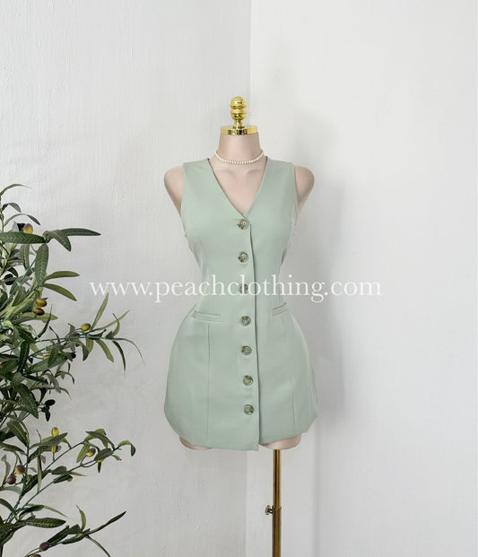 Vestido Tailor Green