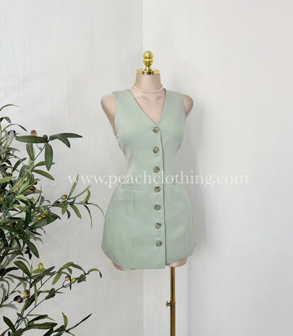 Vestido Tailor Green