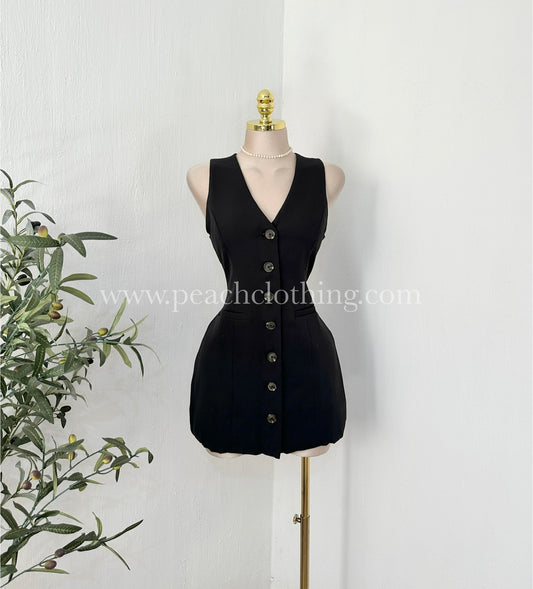 Vestido Tailor Black