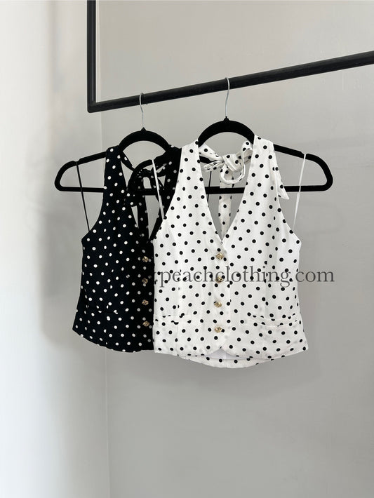 Top Halter Polka