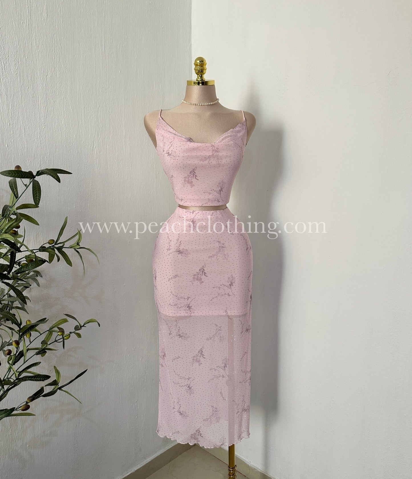 Conjunto Floral Pink