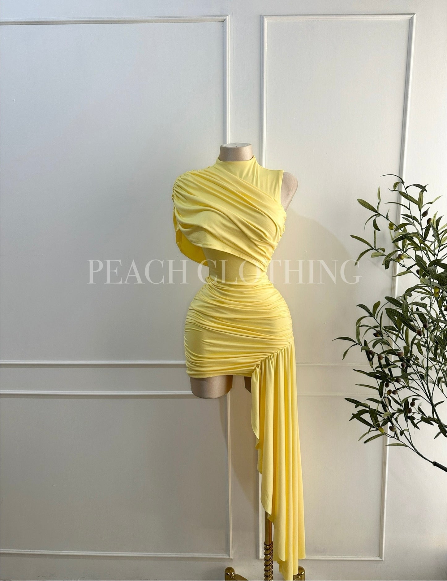 Vestido Greek Yellow