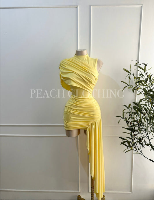 Vestido Greek Yellow