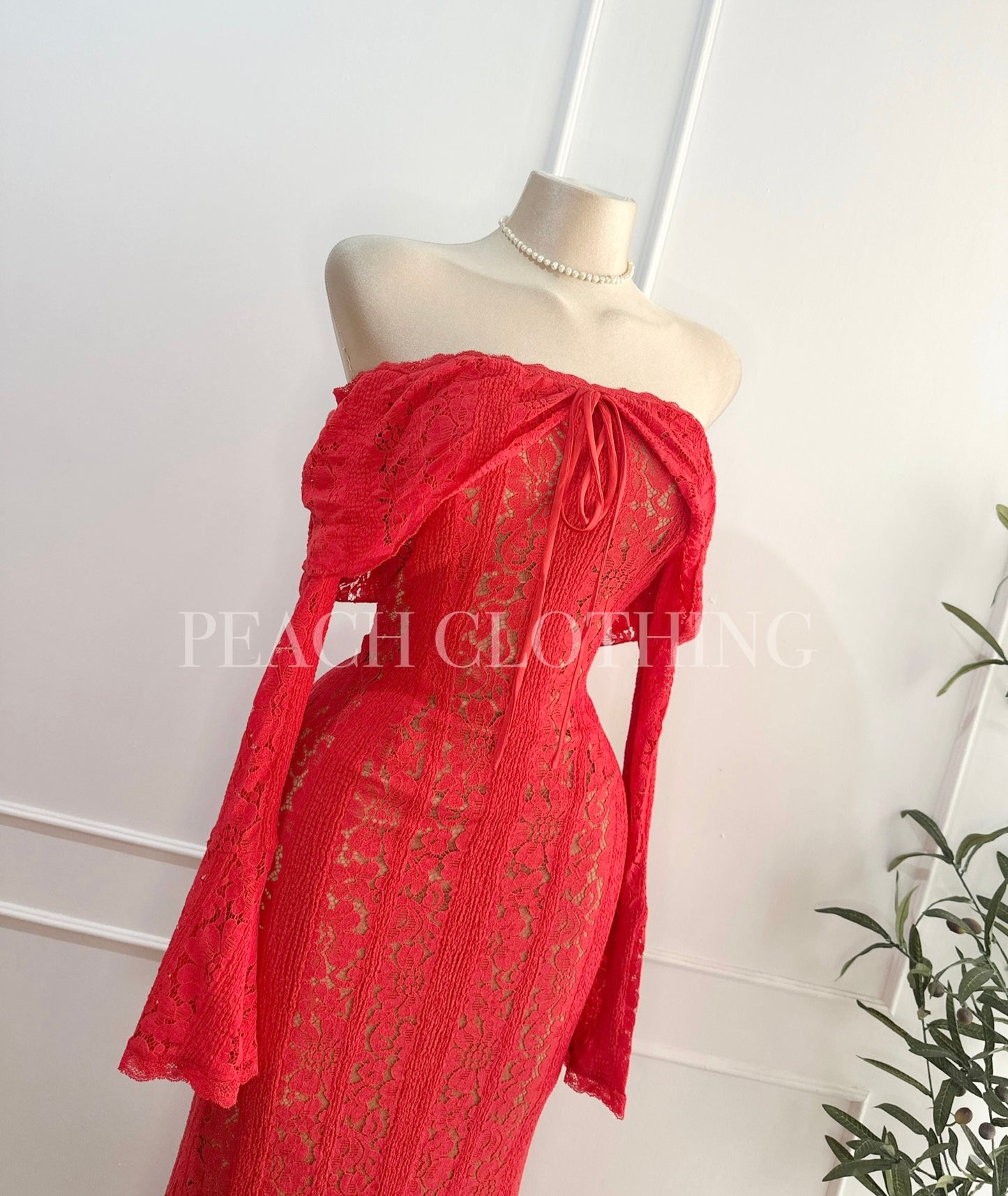 Vestido “Bohem Red”