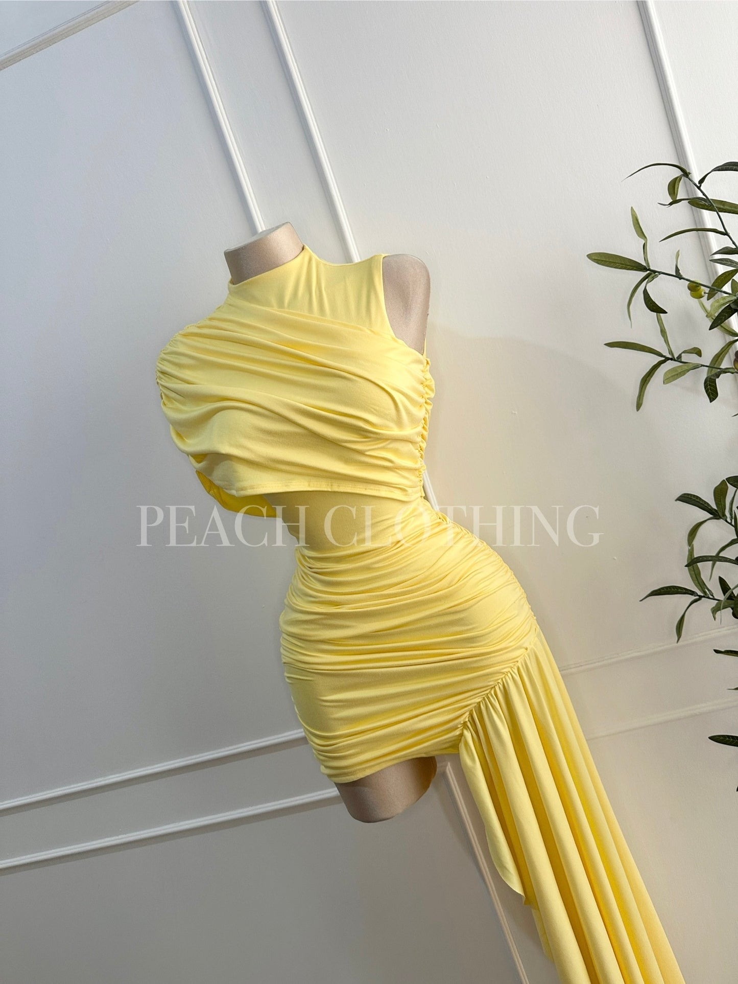 Vestido Greek Yellow