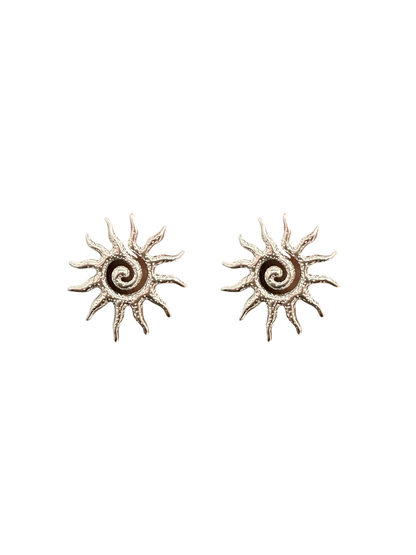 Aretes Sun Silver