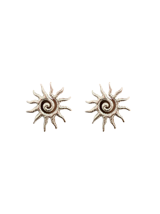 Aretes Sun Silver