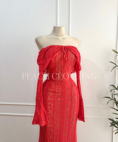 Vestido “Bohem Red”