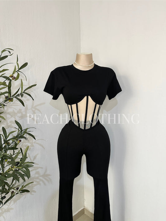 Blusa con corset