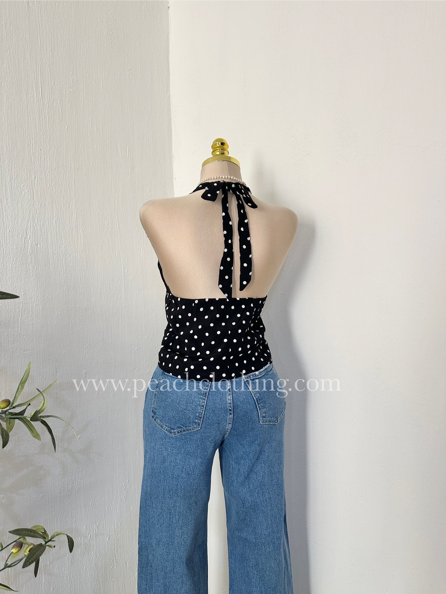 Top Halter Polka