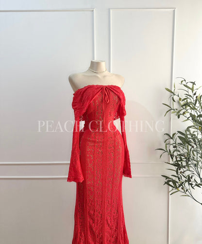 Vestido “Bohem Red”