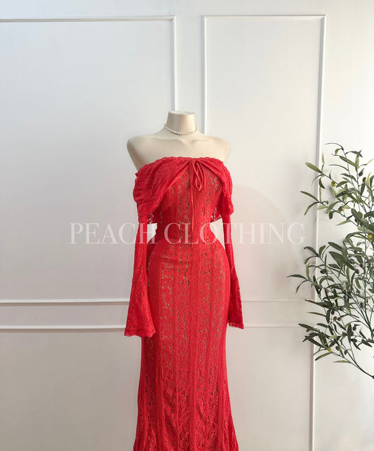 Vestido “Bohem Red”