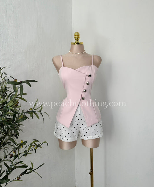 Blusa Buttons Pink