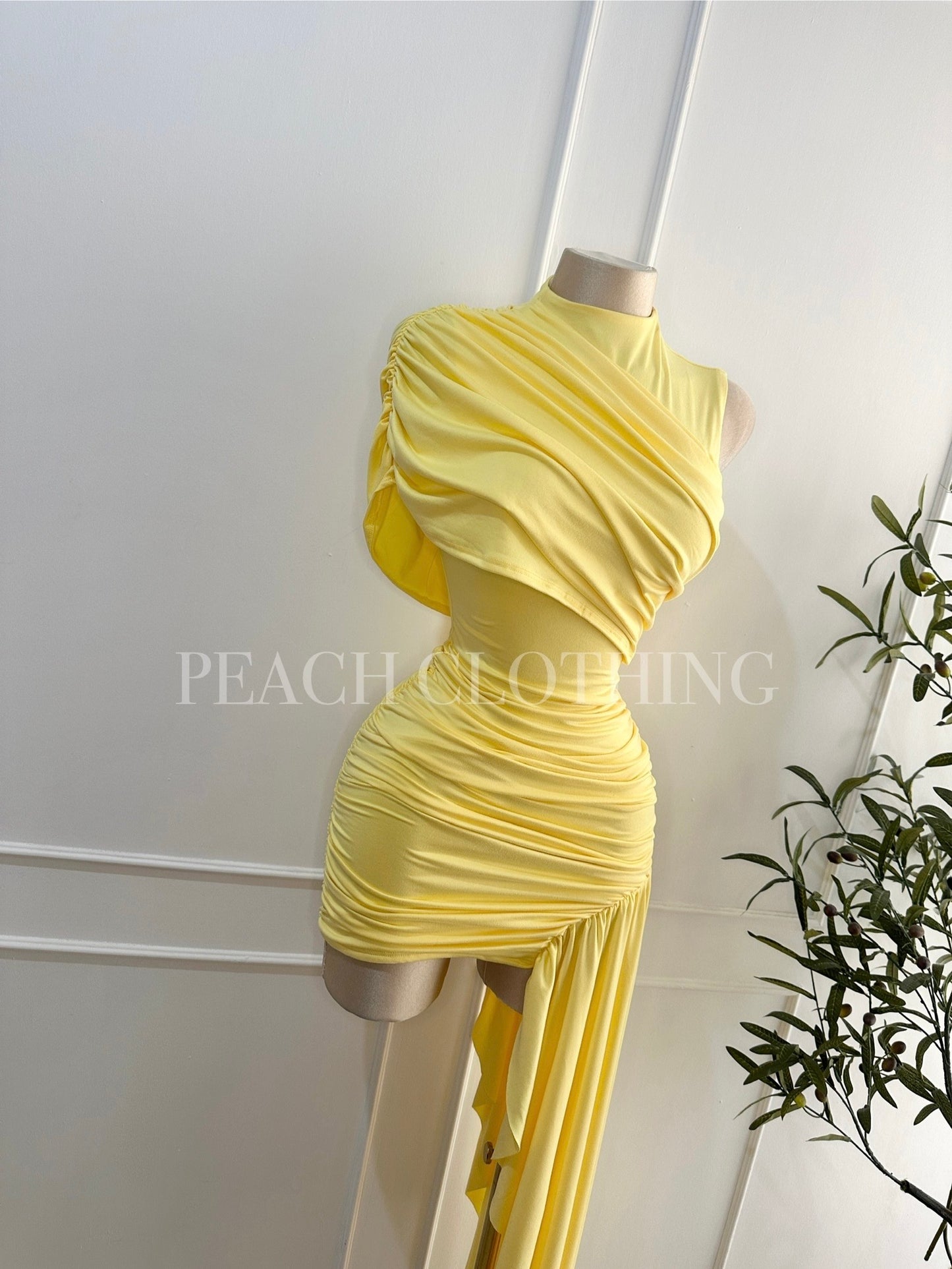 Vestido Greek Yellow