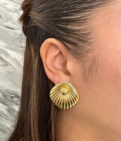 Aretes Shell Circle